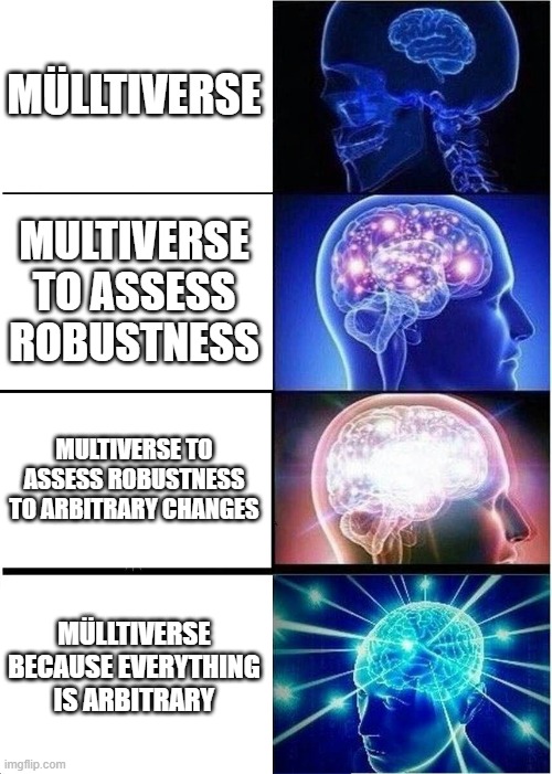 Multiverse Brain Meme